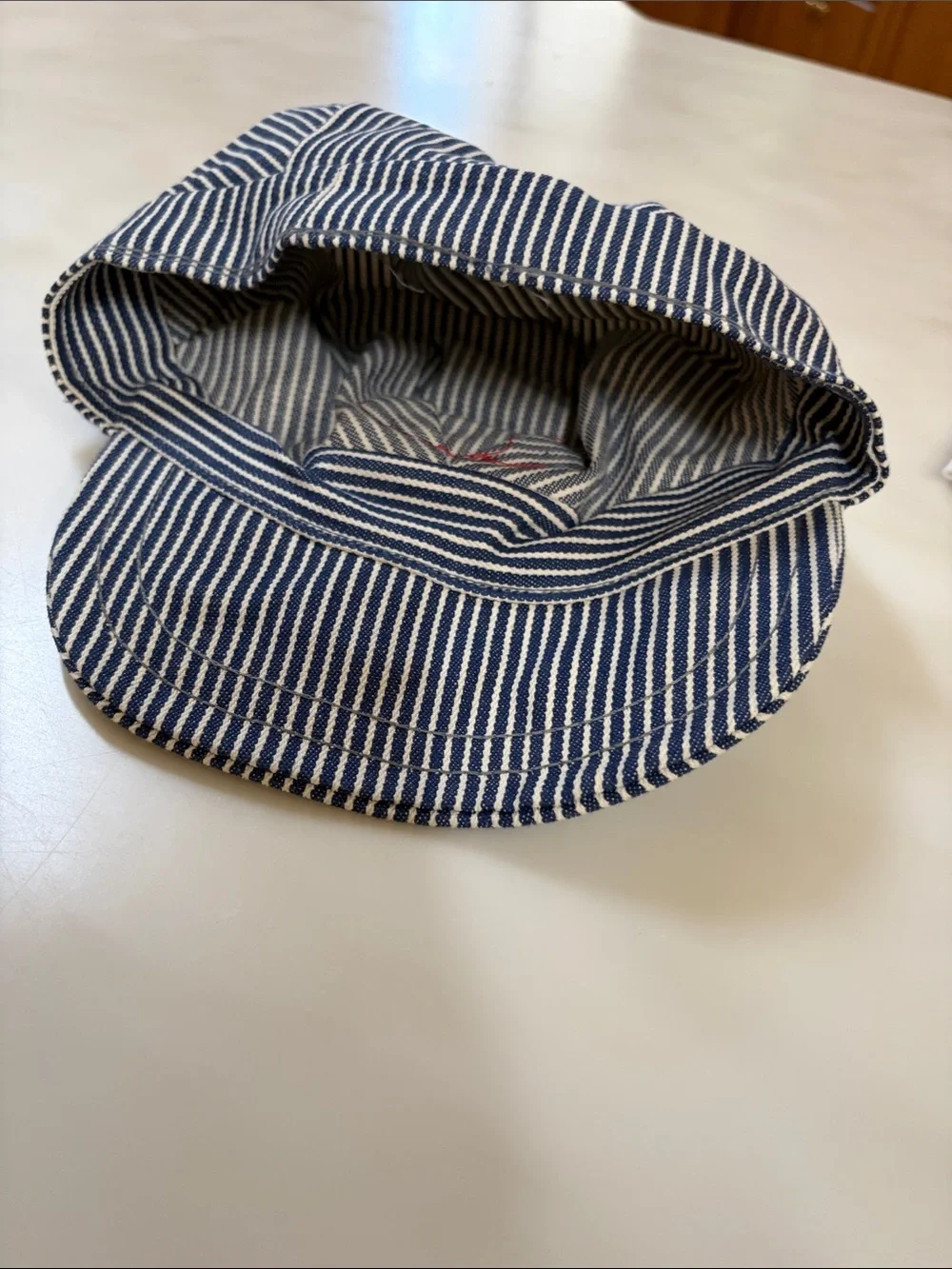 Kid’s Blue Stripe Engineer Cap